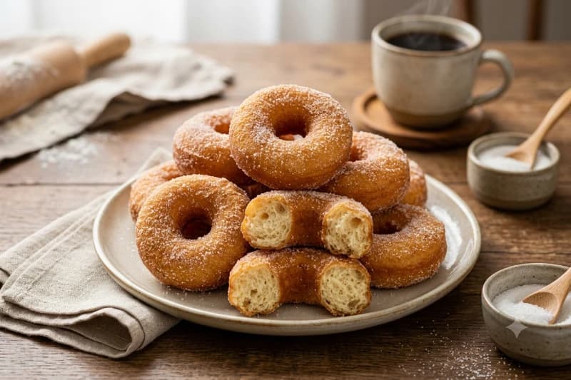 Rosquinha Frita Caseira Tradicional