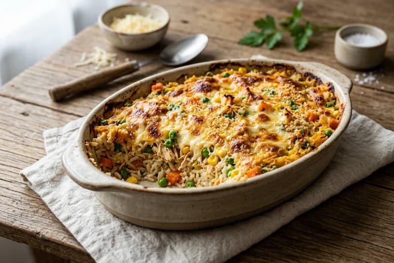 Arroz de Forno à Moda Mineira