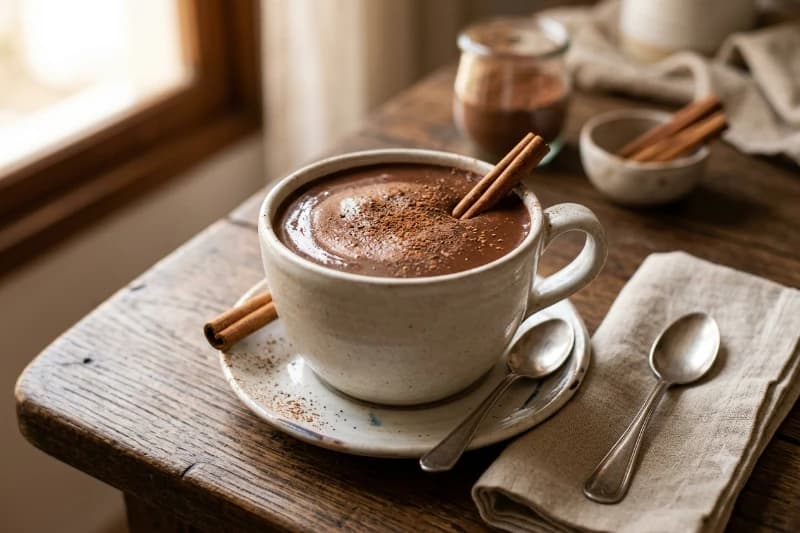 Chocolate Quente Cremoso e Aveludado