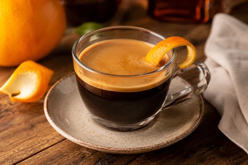 Café com Cointreau Aromatizado com Laranja