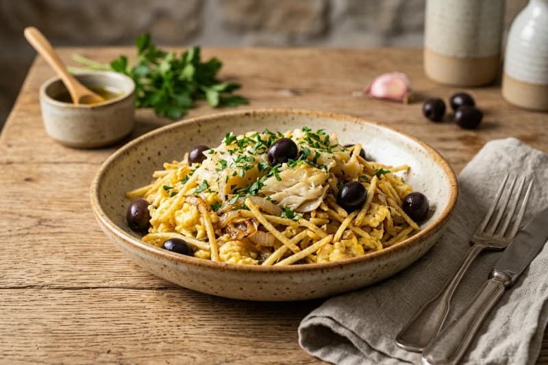 Bacalhau à Brás Tradicional