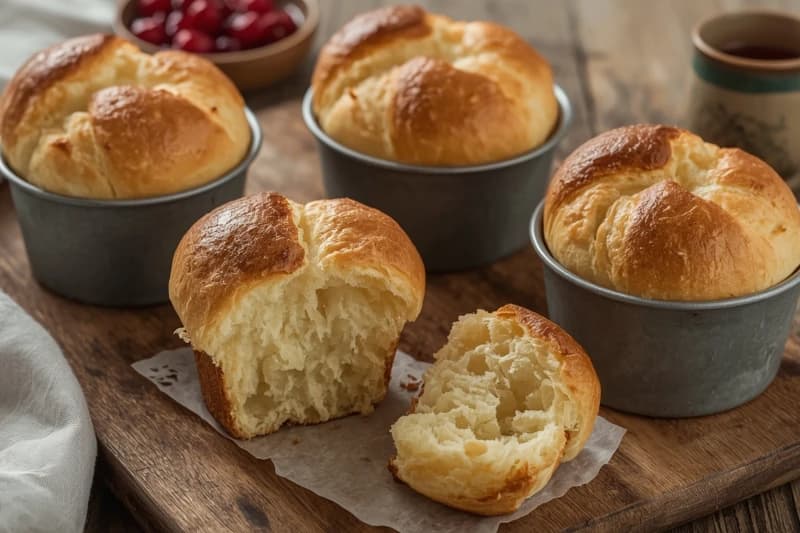 Brioches Caseiros Macios e Fofinhos