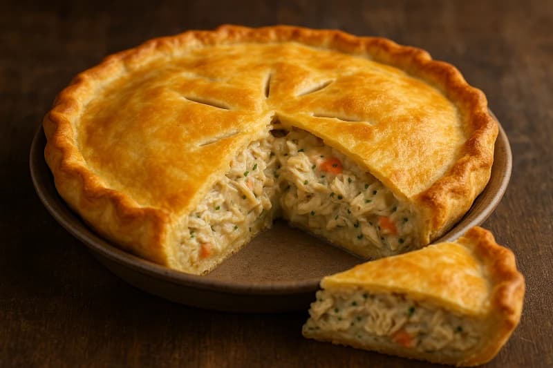 Foto da receita Torta de Frango Caseira