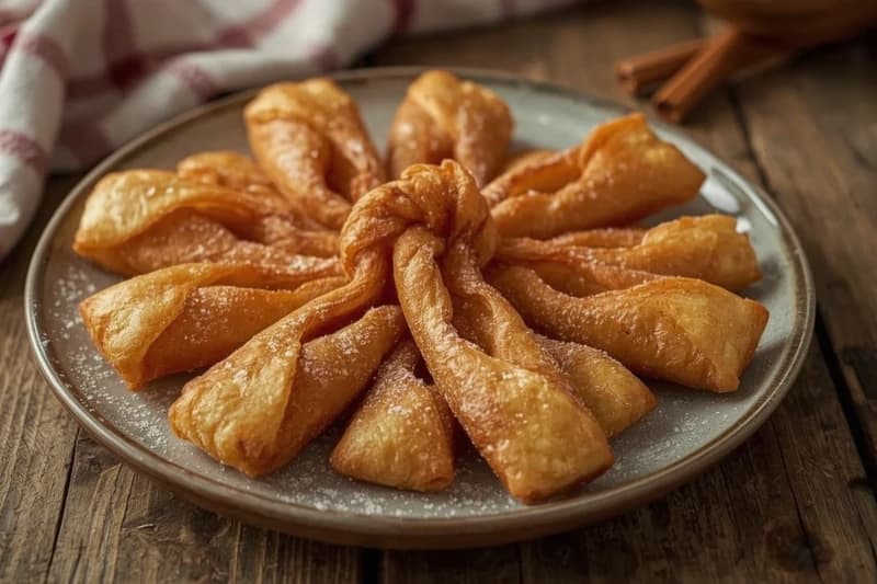 Crostoli da Vó Chica (Biscoito Frito Tradicional)
