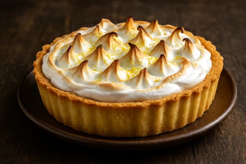 Torta de Limão com Suspiro Clássica