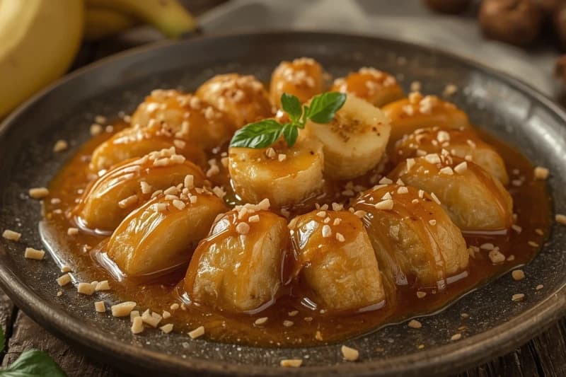 Banana Caramelada Oriental Crocante