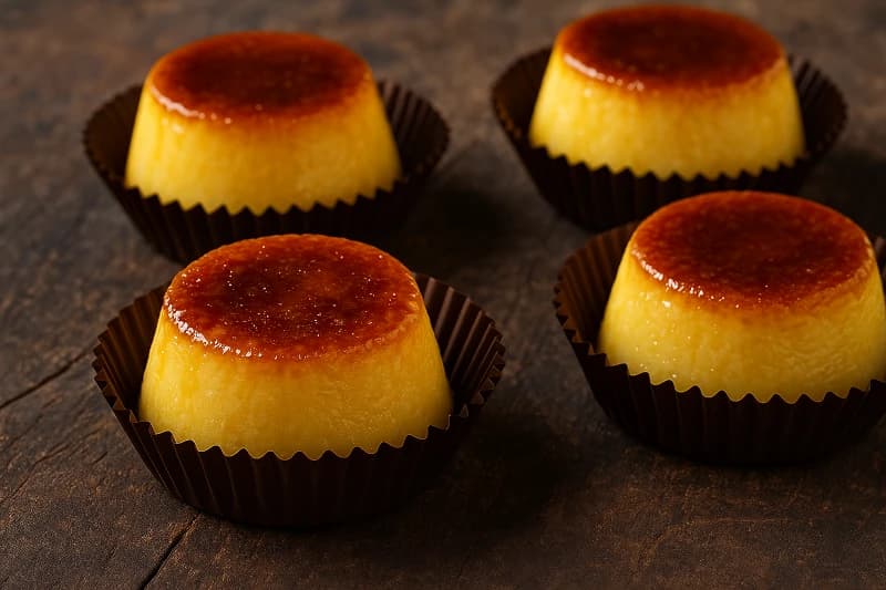 Creme de Bar em Forminhas (Sobremesa Cremosa Tradicional)