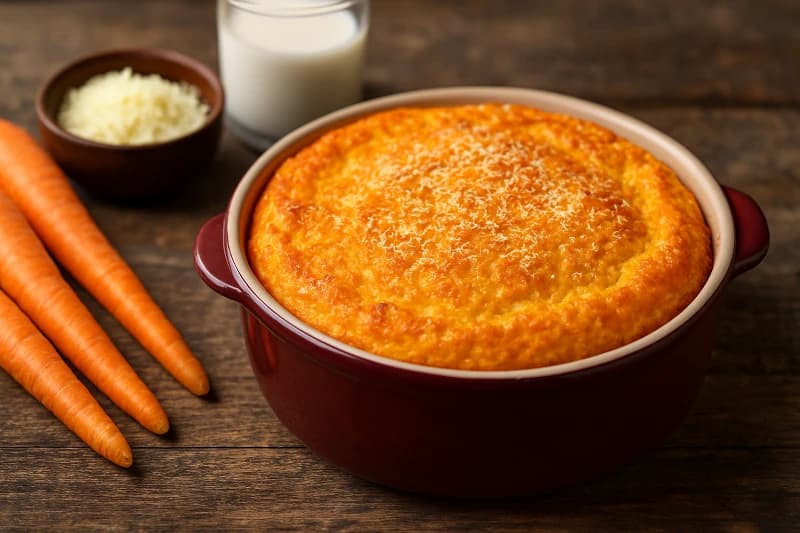 Foto da receita Suflê de Cenoura