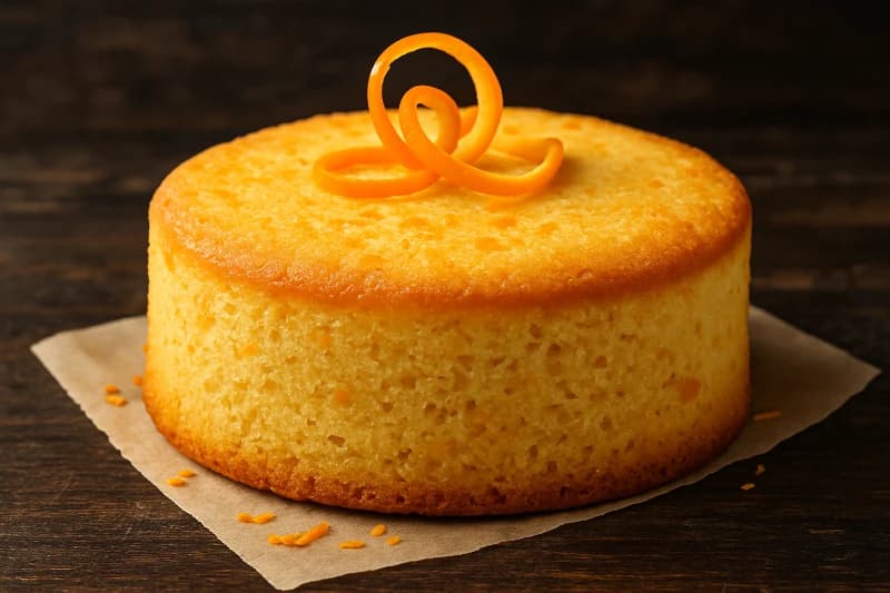 Bolo de Laranja Fofinho no Micro-ondas