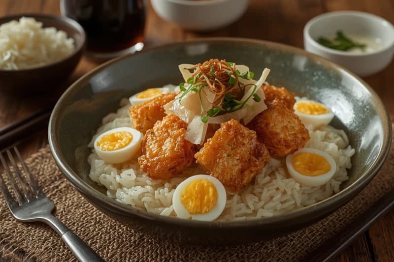 Yakimeshi Tradicional (Arroz Frito Japonês)