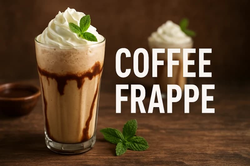Foto da receita Frapê de Café com Calda de Chocolate