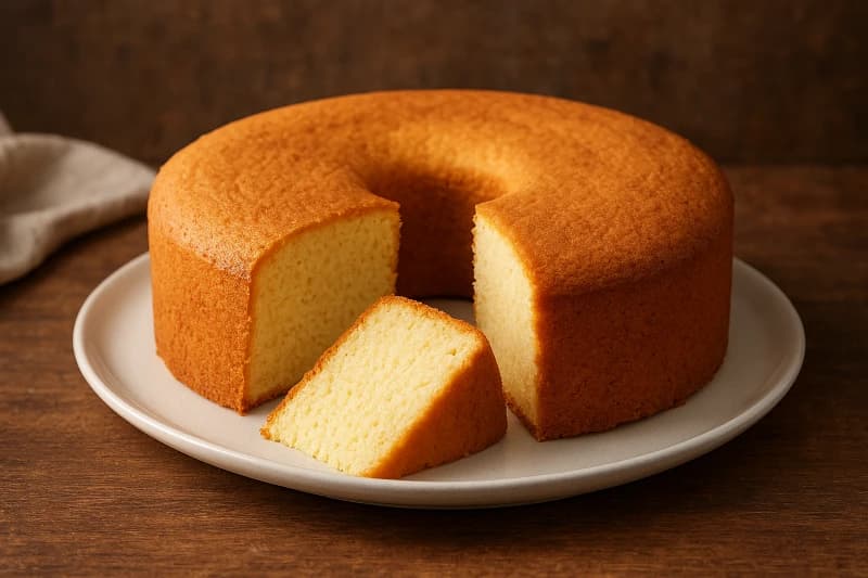 Pão de Ló Diet Fofo e Leve