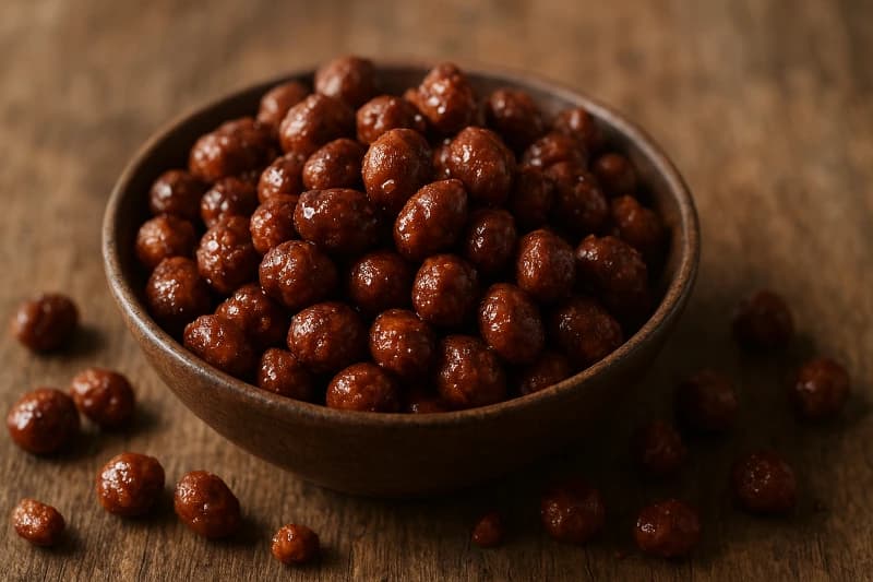 Amendoim Crocante com Chocolate e Especiarias