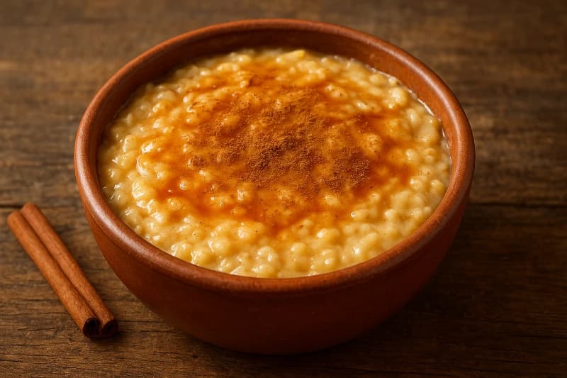 Foto da receita Arroz Doce Caramelizado Cremoso