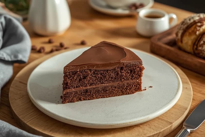 Bolo Chiffon de Chocolate com Doce de Leite