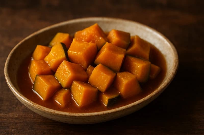 Abóbora Cozida com Temperos Delicados