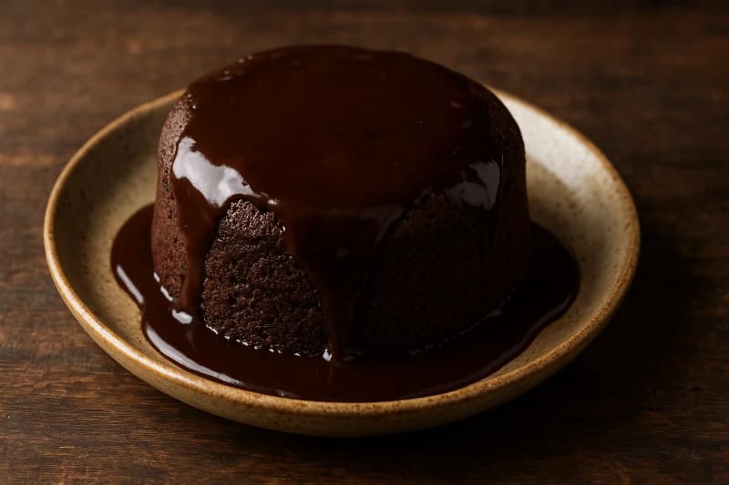 Bolo Afogado de Chocolate Cremoso