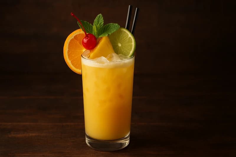 Africa Drink: Coquetel Tropical com Maracujá