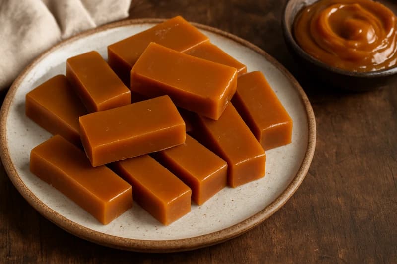 Barrinhas Cremosas de Doce de Leite