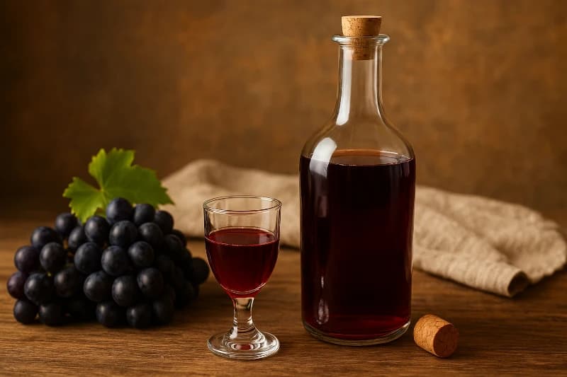 Licor de Uva Caseiro