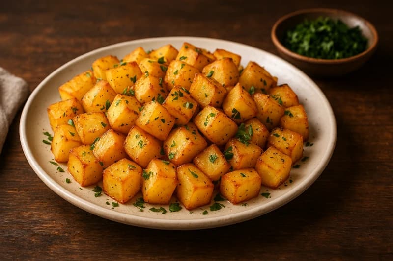 Batatas Douradas à Dorê Crocantes