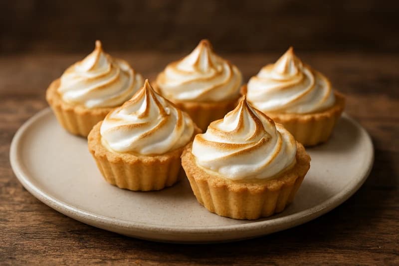 Mini Tortinhas de Limão com Merengue