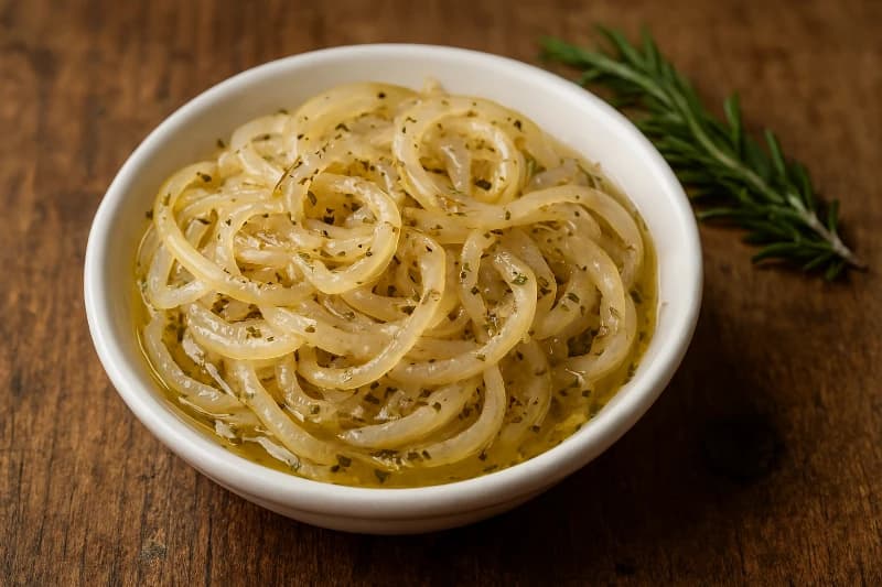 Foto da receita Vinagrete de Cebola Agridoce