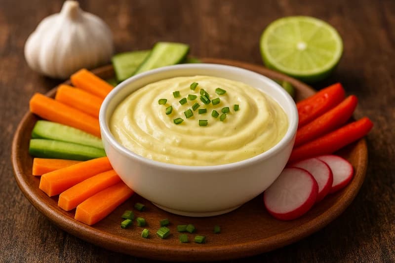 Creme de Alho Caseiro (Antepasto Cremoso)