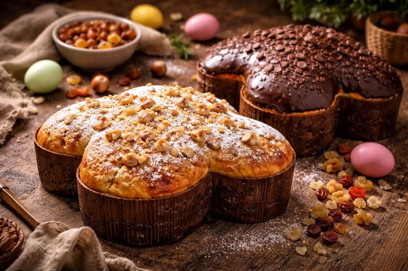 Colomba Pascal Tradicional com Frutas Cristalizadas