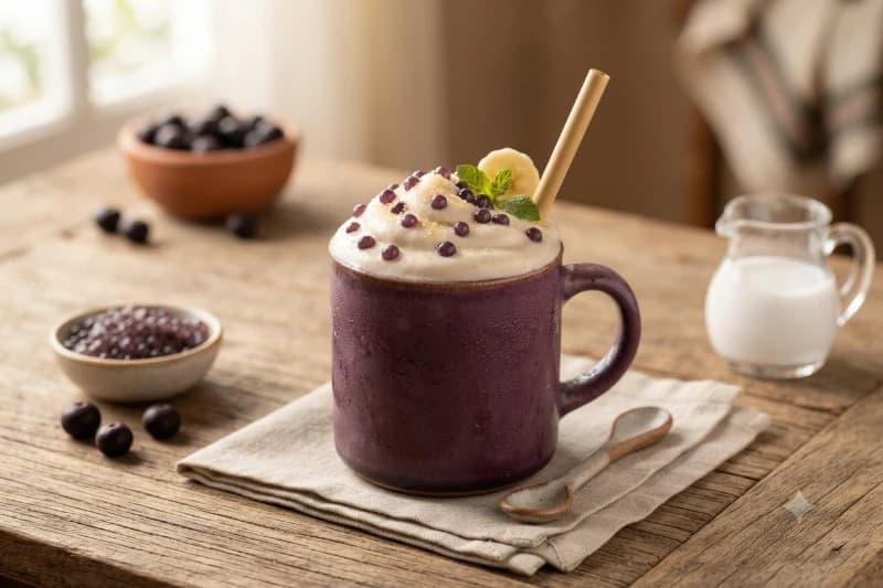 Frapê de Açaí Cremoso
