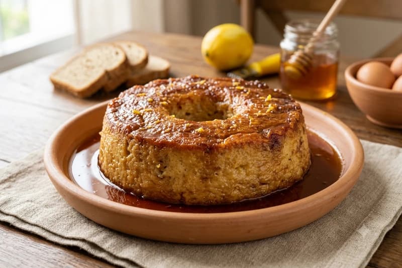 Pudim de Pão Tradicional
