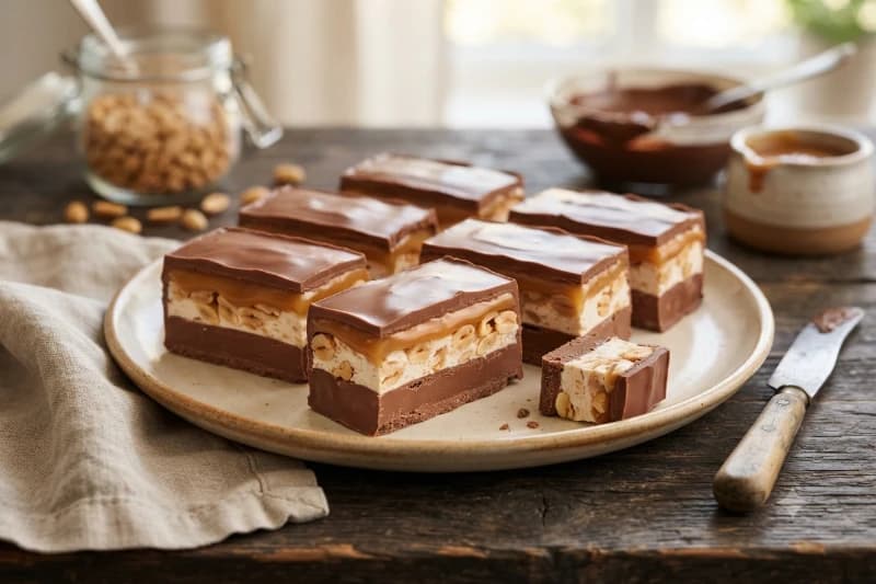 Barrinha de Chocolate Caseira Recheada