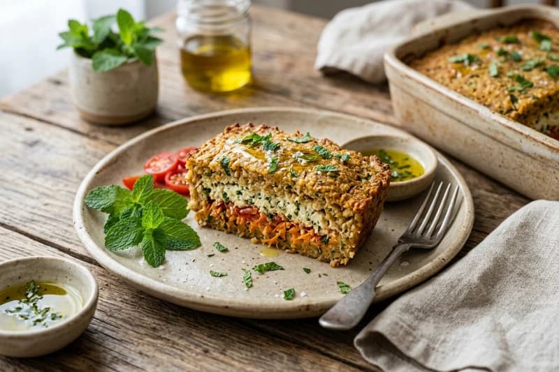 Kibe Vegetariano Recheado com Ricota e Cenoura