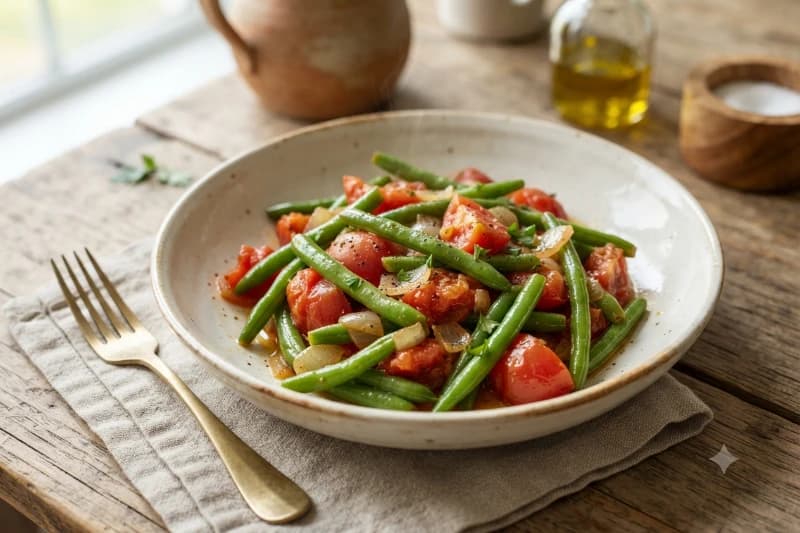 Vagens com Tomate Refogadas