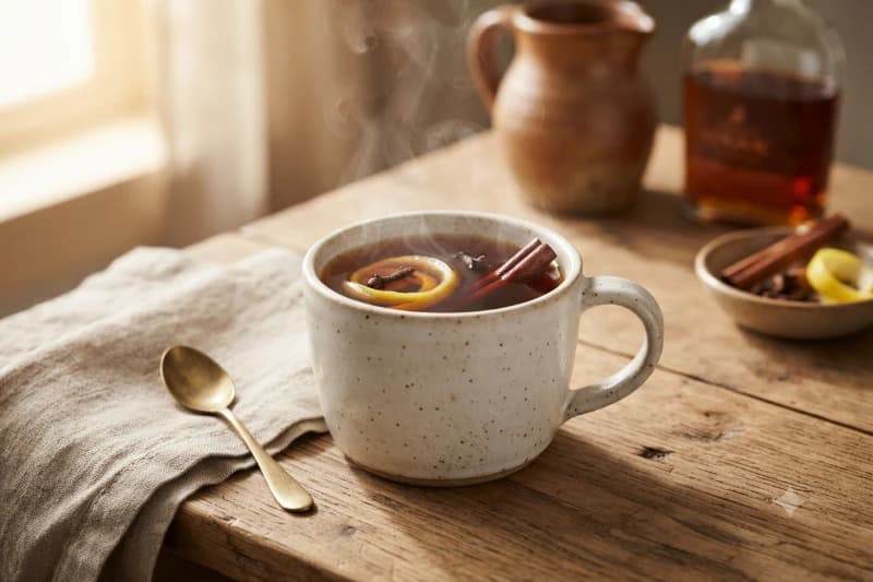 Café com Cítricos e Conhaque
