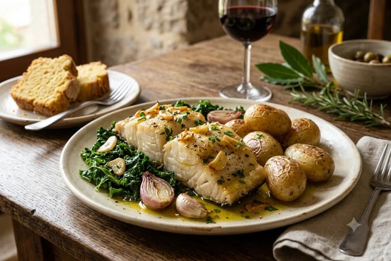 Bacalhau à Lagareiro Tradicional
