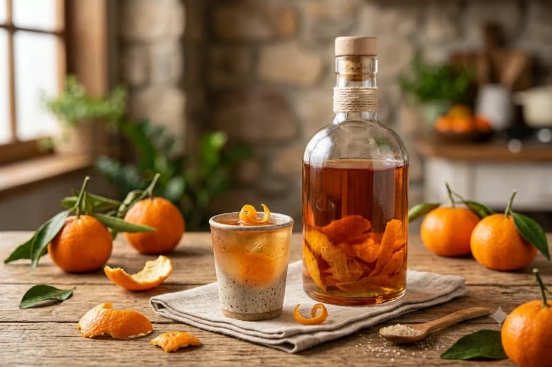 Aperitivo de Tangerina Artesanal