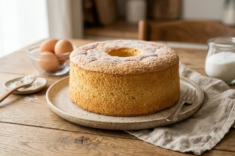 Massa de Pão de Ló Leve e Fofinha
