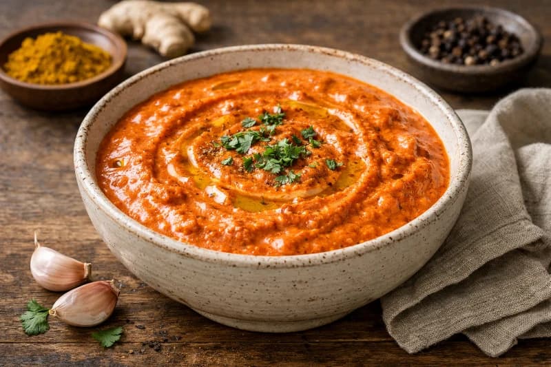 Marinada Tandoori Tradicional com Iogurte e Especiarias