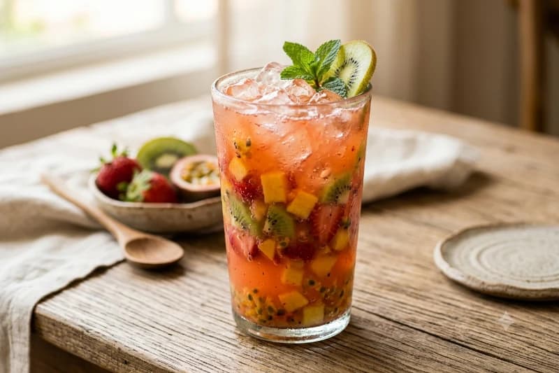 Suco de Frutas Refrescante