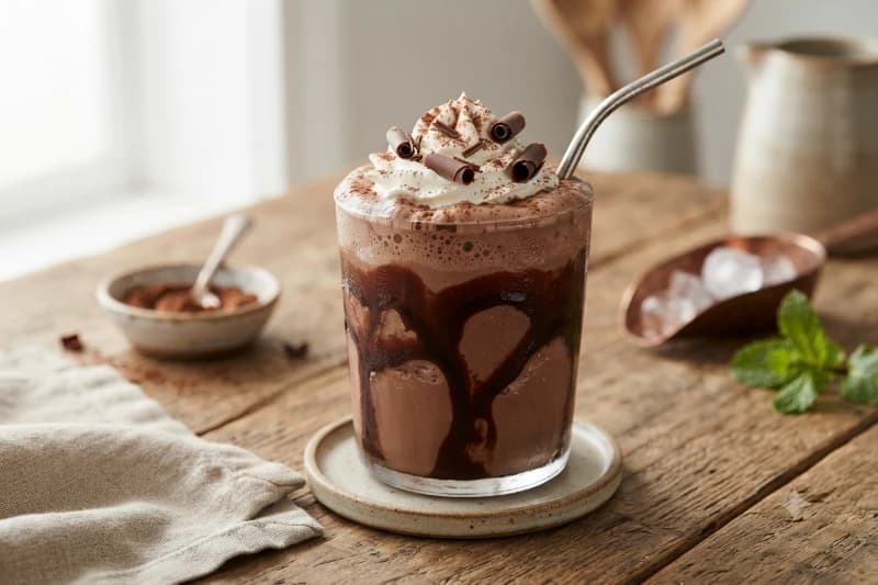 Milk Shake Tradicional de Chocolate