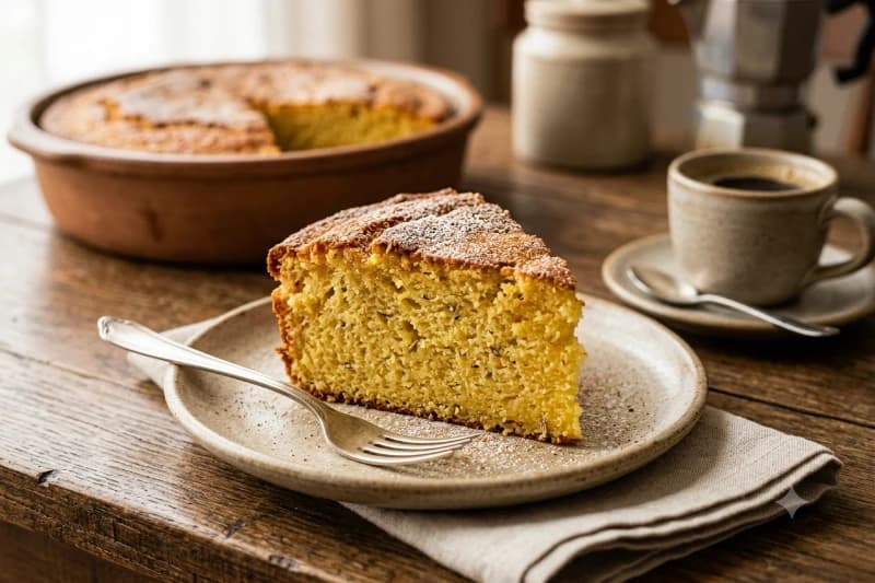Bolo de Fubá Mineiro Tradicional