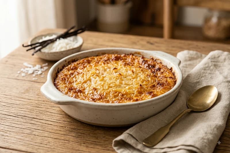 Cocada de Forno Cremosa