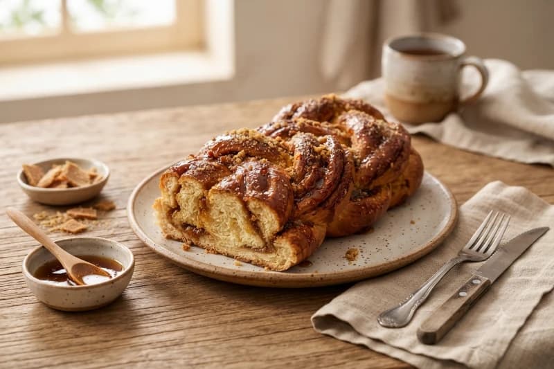 Pão Doce com Melado de Cana e Rapadura