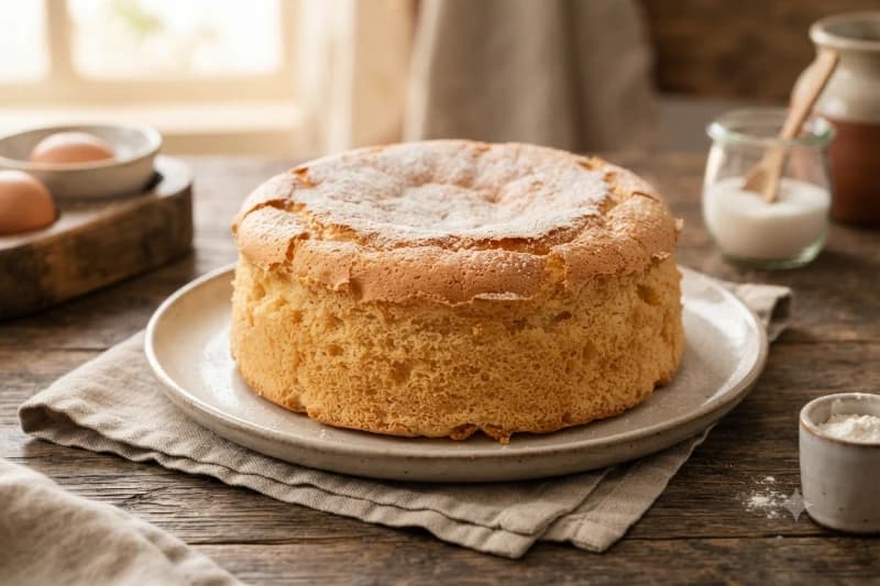 Pão de Ló de Água Tradicional
