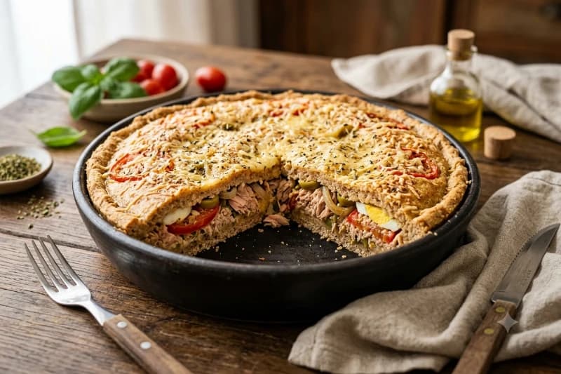 Torta de Liquidificador com Farinha Integral