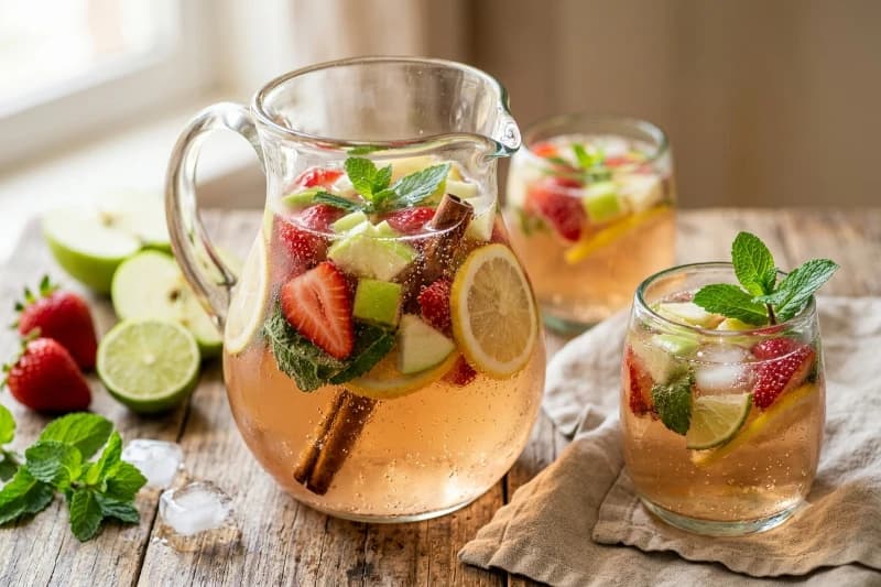 Sangria de Espumante Refrescante