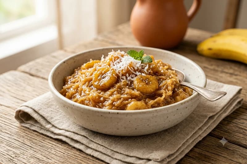 Cocada de Banana Cremosa