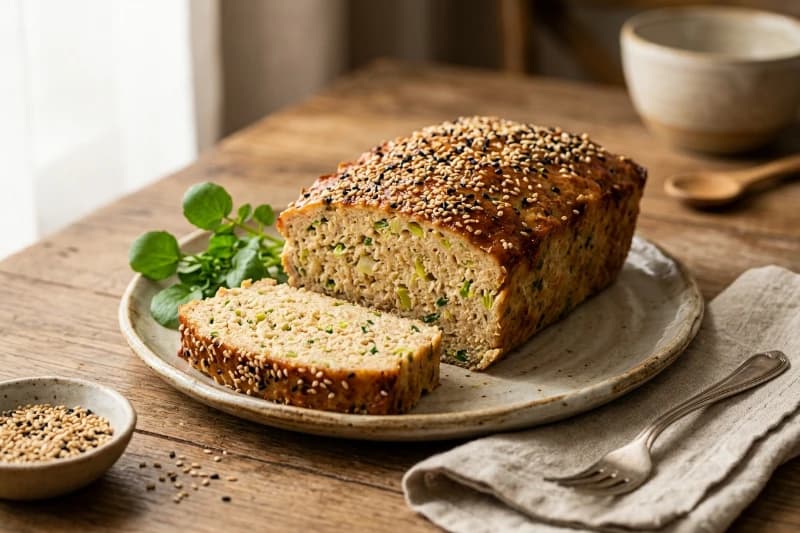 Bolo de Carne de Frango