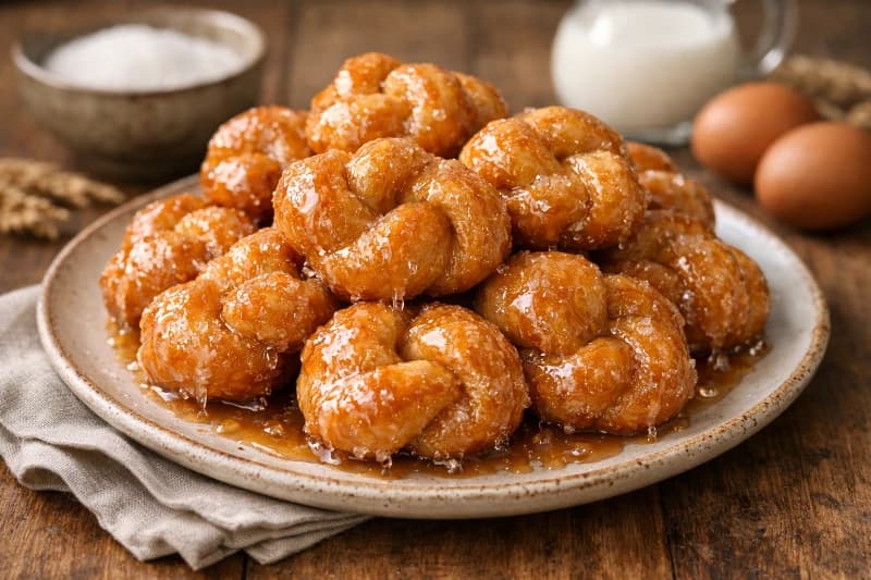 Rosquinhas Caramelizadas da Vovó